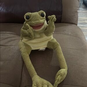 Folkmanis Frog Puppet in Green